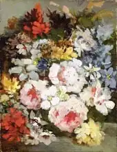 Diaz de la Pena, Narcisse Virgile: Various Flowers