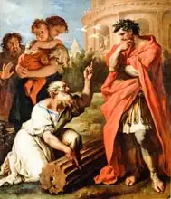 Ricci, Sebastiano: Tarquin the Elder consulting Attius Navius