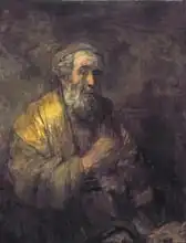 Rembrandt, van Rijn: Homer Dictating to a Clerk