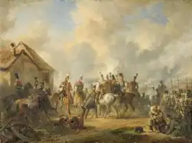 Pieneman, Nicholas: Battle of Bautersem during the Ten Days Campaign