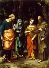Correggio,: Saints Peter, Martha, Mary Magdalen, and Leonard