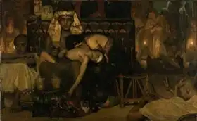 Alma-Tadema, L.: Death of the Pharaohs Firstborn Son