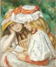 Renoir, Auguste: Two Girls Reading