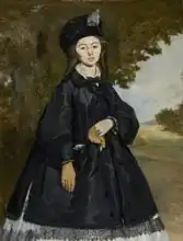 Manet, Edouard: Portrait of Madame Brunet
