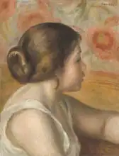 Renoir, Auguste: Head of a Young Girl