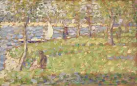 Seurat, Georges: Study for "La Grande Jatte"