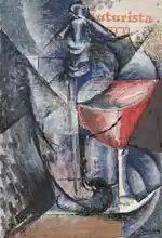 Boccioni, Umberto: Still Life: Glass and Siphon