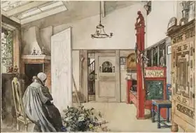 Larsson, Carl: Studio, from A Home series