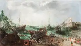 Willaerts, Adam: Harbour scene