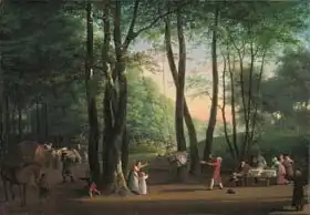 Juel, Jens: Dancing Glade at Sorgenfri, North of Copenhagen