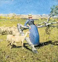 Segantini, Giovanni: Afternoon in the Alps