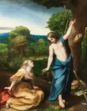 Correggio,: Noli me tangere