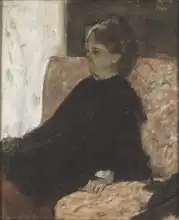 Degas, Edgar: Lady in Black