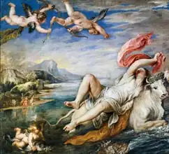 Rubens, Peter Paul: Únos Evropy