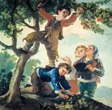 Goya, Francisco: Boys Picking Fruit