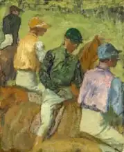 Degas, Edgar: Four Jockeys