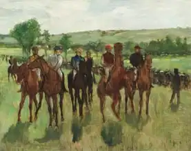 Degas, Edgar: Riders