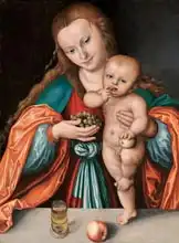 Cranach, Lucas: Madonna and Child