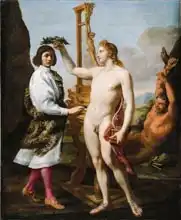 Sacchi, Andrea: Marcantonio Pasqualini Crowned by Apollo