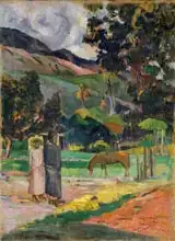 Gauguin, Paul: Tahitian Landscape