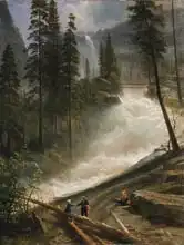 Bierstadt, Albert: Nevada Falls, Yosemite