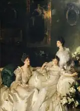 Sargent, John Singer: Wyndham Sisters: Lady Elcho, Mrs. Adeane, and Mrs. Tennant