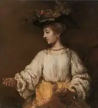 Rembrandt, van Rijn: Flora