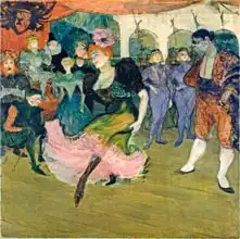 Toulouse-Lautrec, H.: Marcelle Lender Dancing the Bolero in Chilperic