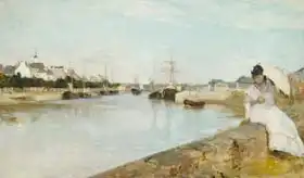 Morisot, Berthe: Harbour at Lorient
