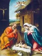 Lotto, Lorenzo: Nativity
