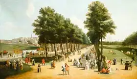 Ricci, Marco: View of the Mall in St James Park