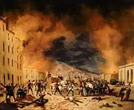 Joli, Faustino: Battle of 31st March in defence of Porta Torrelunga in Brescia
