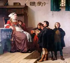 Německá škola (19. století): Historical theme