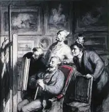 Daumier, Honore: Amateurs