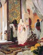 Clairin, Georges: Entering the Harem