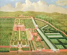 Anglická škola (17. století): Denham Place, Buckinghamshire