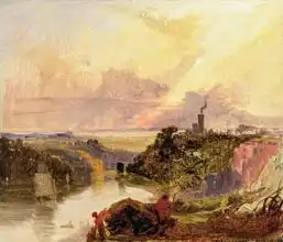 Danby, Francis: Avon Gorge at Sunset
